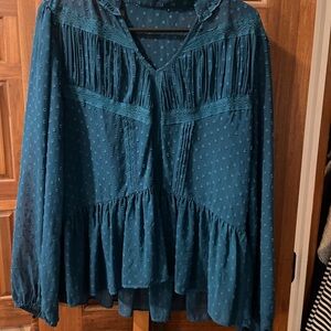 Teal Women's Top